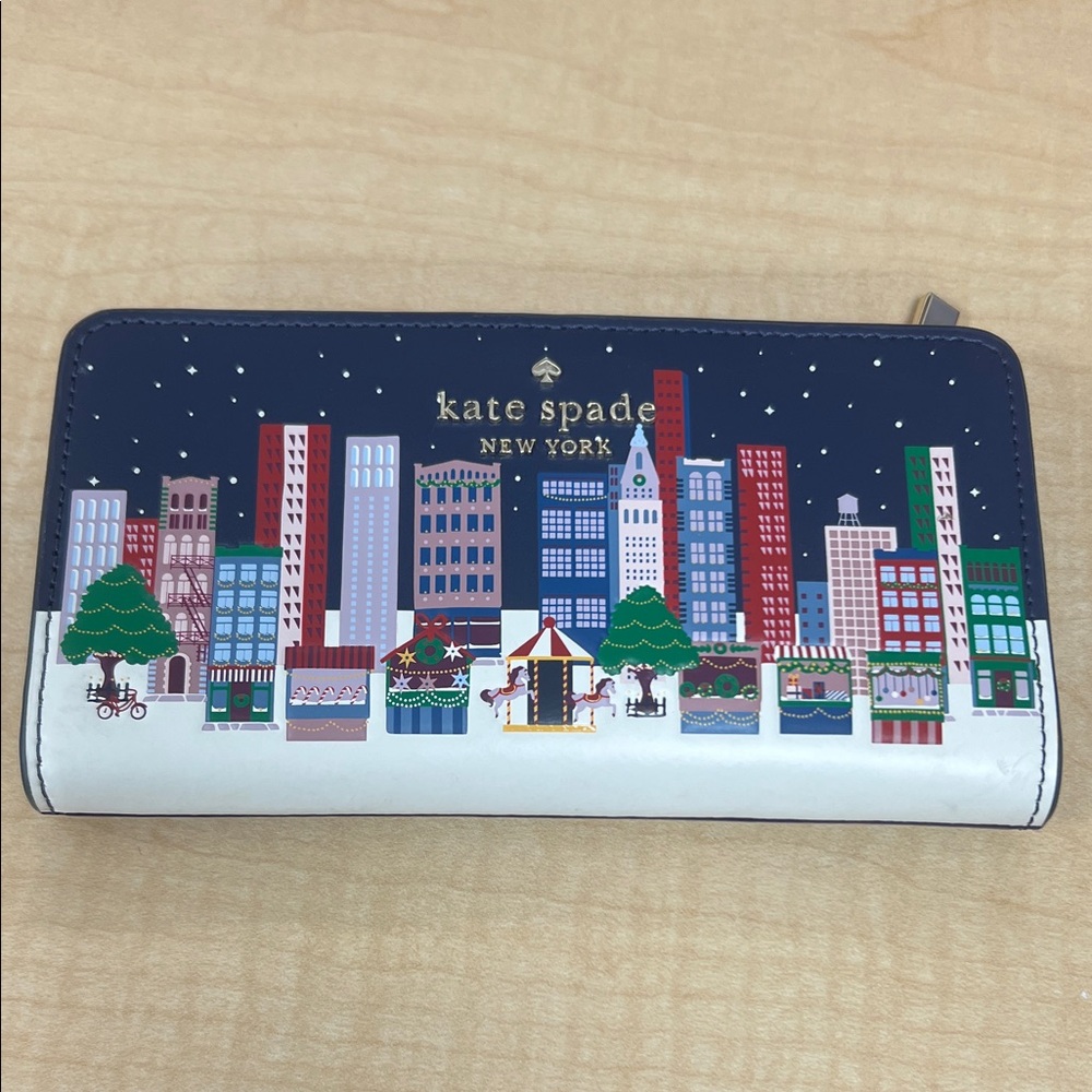 Kate Spade Multicolor Cityscape Wallet